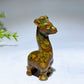 2.4" Natural Crystal Giraffe Carving Crystal Healing Bulk Wholesale