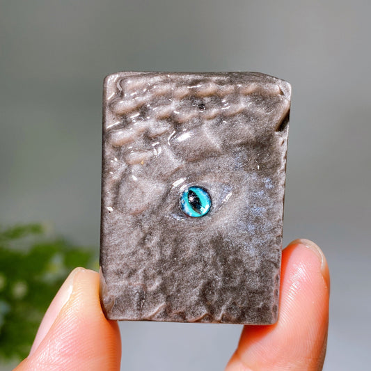 1.6" Natural Crystal Dragon Book Carving Crystal Healing Bulk Wholesale