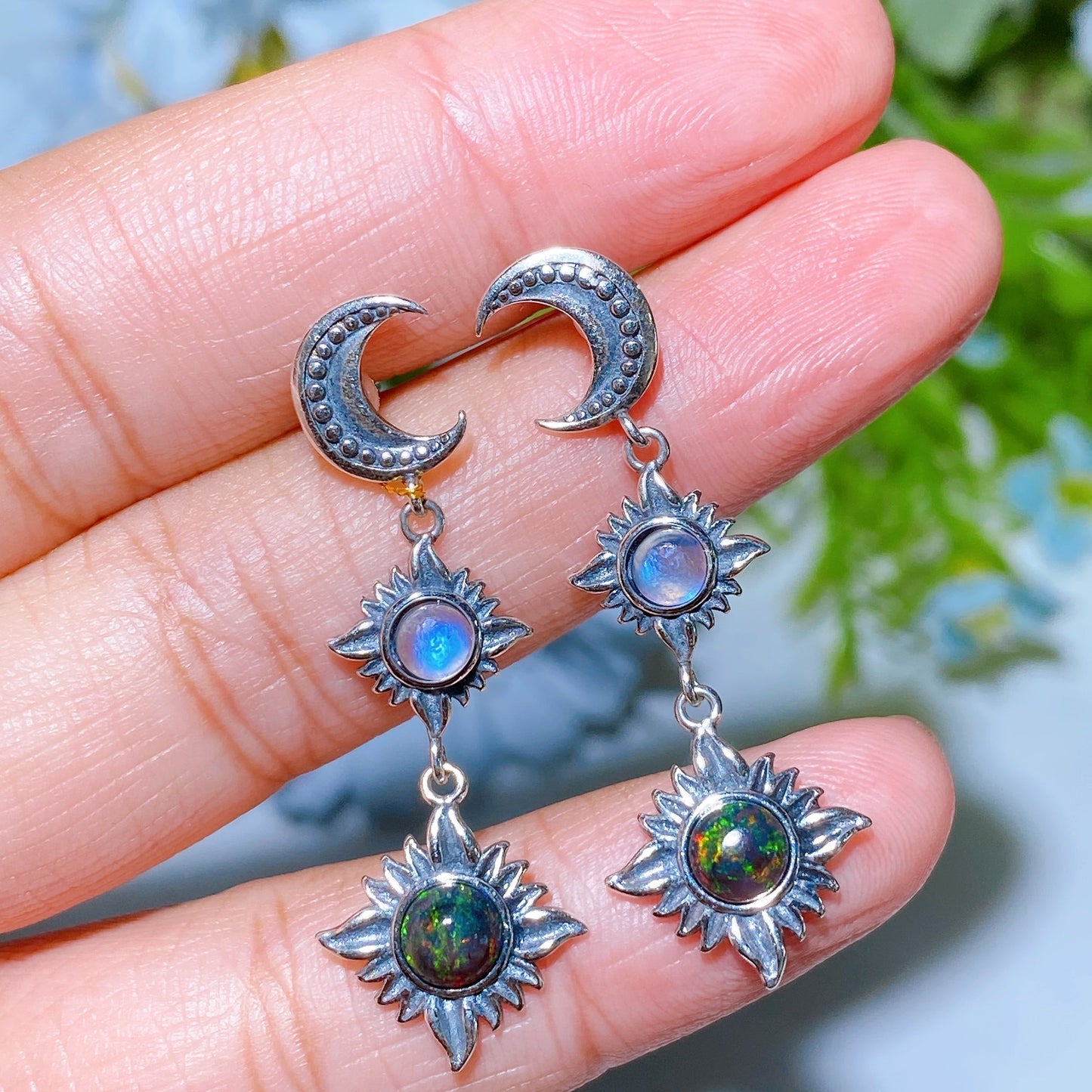 Sterling Silver Crystal Earring Crystal Healing Bulk Wholesale