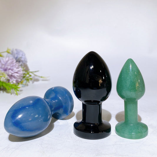 7-8cm Crystal Yoni Egg Carving Crystal Healing Bulk Wholesale