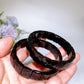 12mm 15mm Black Obsidian Bangle Crystal Healing Bulk Wholesale