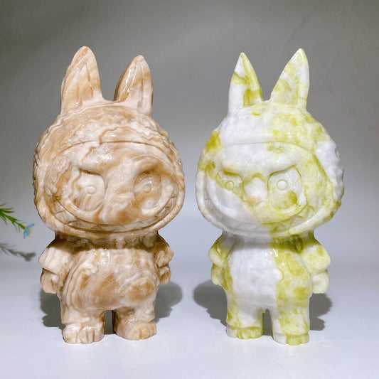 18cm Crystal Labubu Carving Crystal Healing Bulk Wholesale