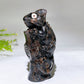 3.9" Natural Jade Chameleon Carving Crystal Healing Bulk Wholesale