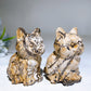 Picture Jasper Cat Carving Crystal Healing Bulk Wholesale
