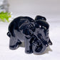 2.1" Crystal Elephant Carving Crystal Healing Bulk Wholesale