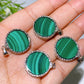 Malachite Round Pendant Crystal Healing Bulk Wholesale