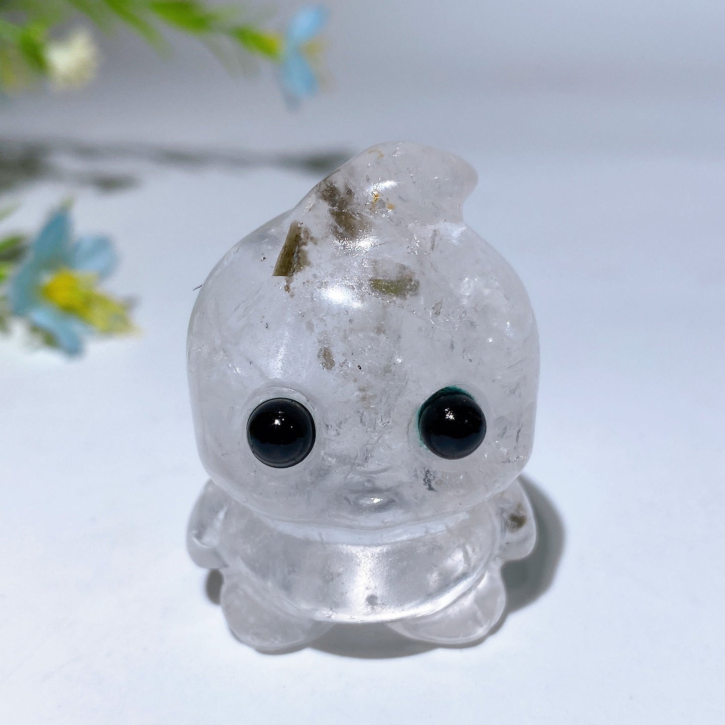 1.6" Crystal Baby Ghost Carving Crystal Healing Bulk Wholesale