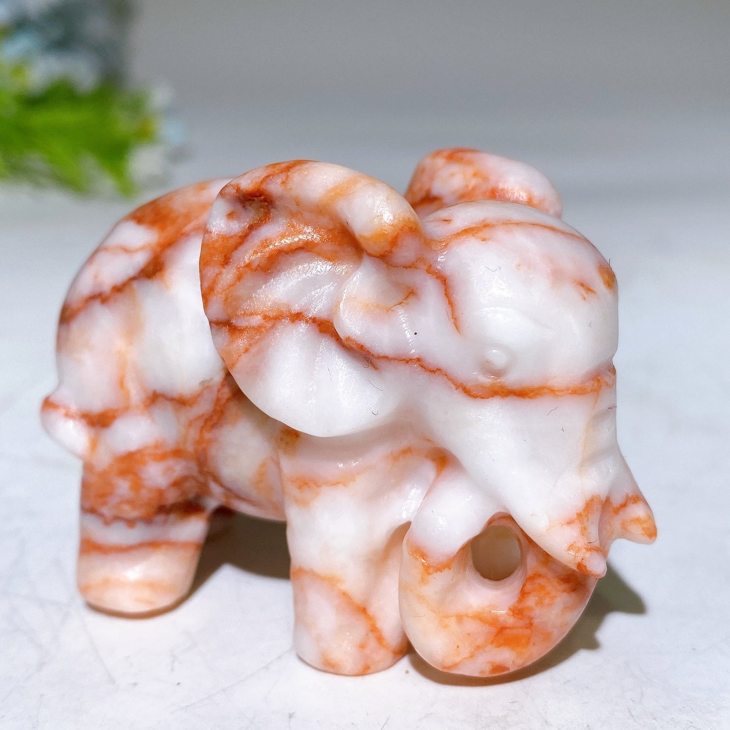 2.1" Crystal Elephant Carving Crystal Healing Bulk Wholesale