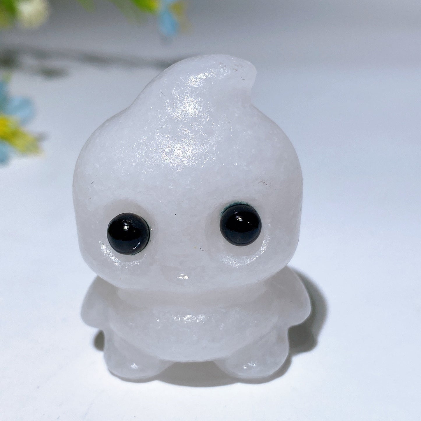 1.6" Crystal Baby Ghost Carving Crystal Healing Bulk Wholesale