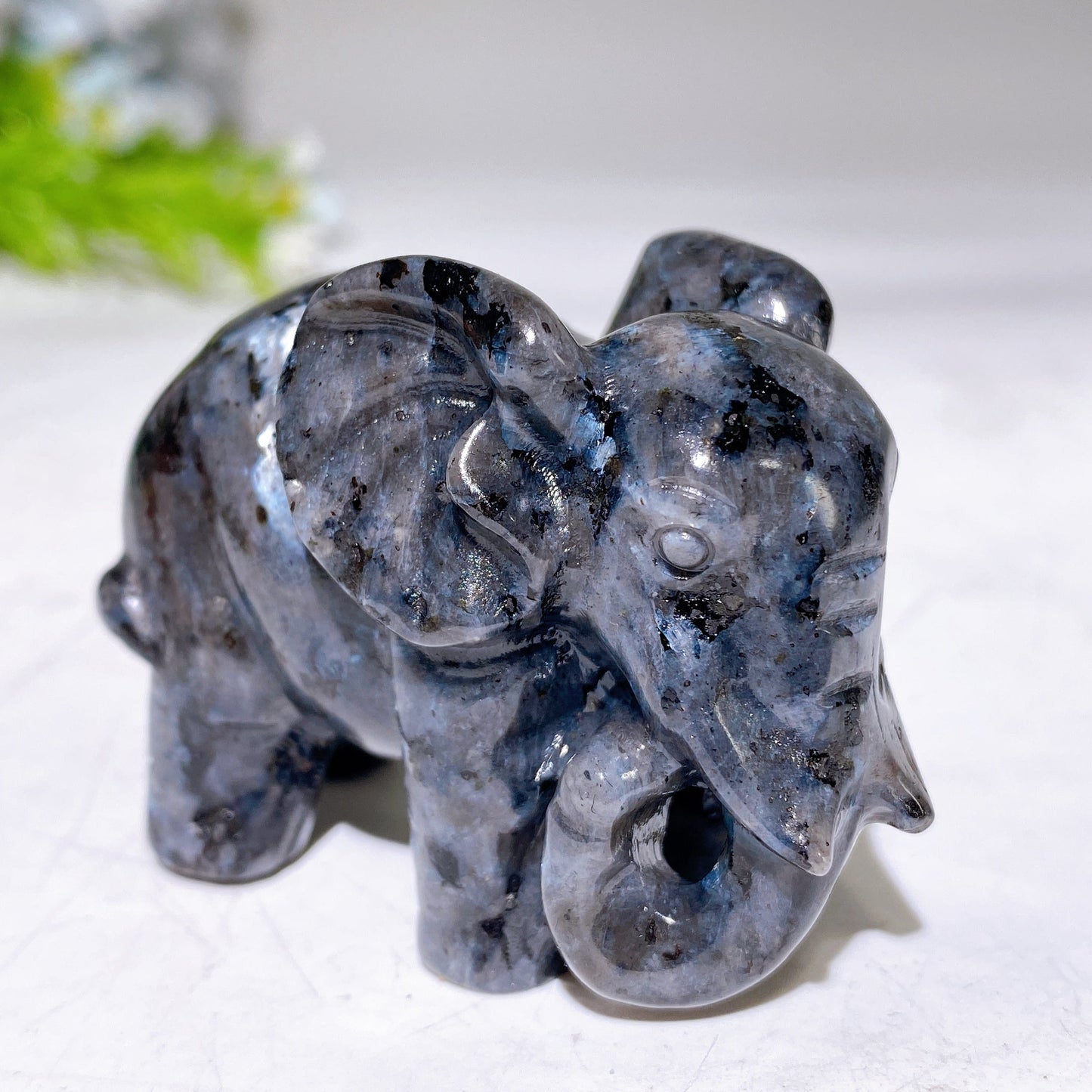 2.1" Crystal Elephant Carving Crystal Healing Bulk Wholesale
