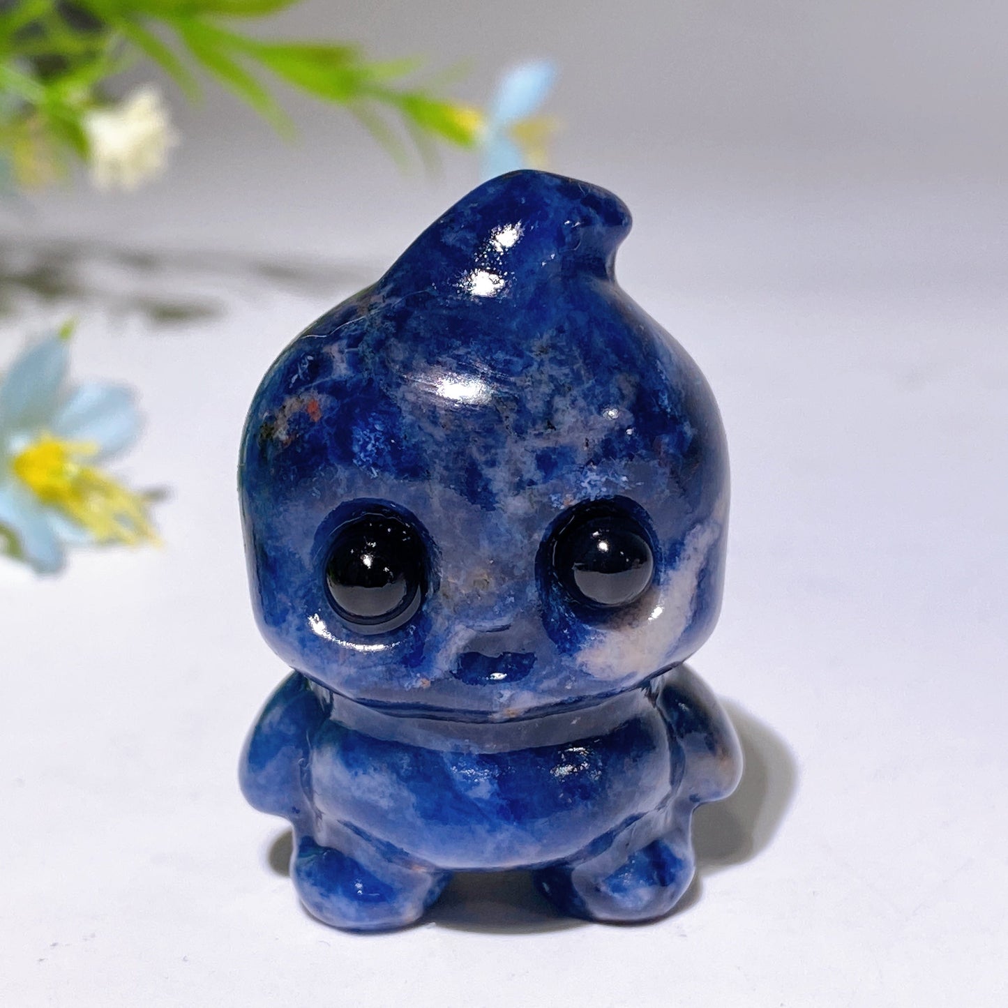 1.6" Crystal Baby Ghost Carving Crystal Healing Bulk Wholesale