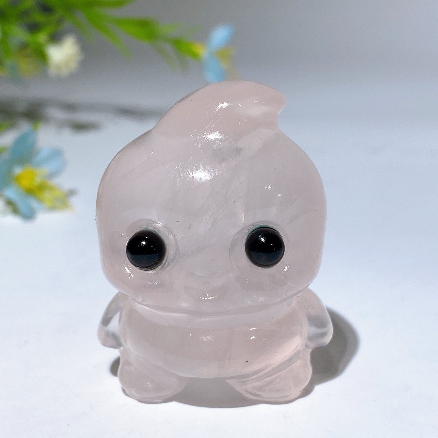 1.6" Crystal Baby Ghost Carving Crystal Healing Bulk Wholesale