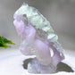Hand Carved Fluorite Birds Gourd  Pumpkin Crystal Healing Bulk Wholesale