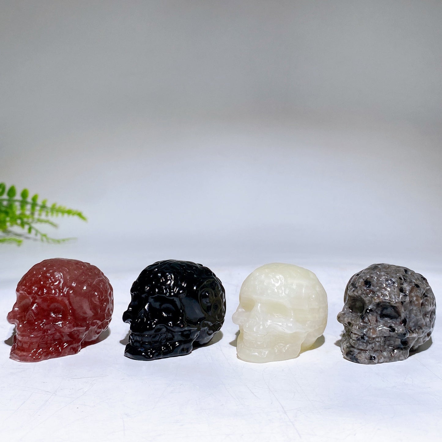 2.0" Crystal Skull Carving Crystal Healing Bulk Wholesale