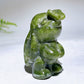2.6" Crystal butterfly Hovering Over Rabbit Nose Carving Crystal Healing Bulk Wholesale