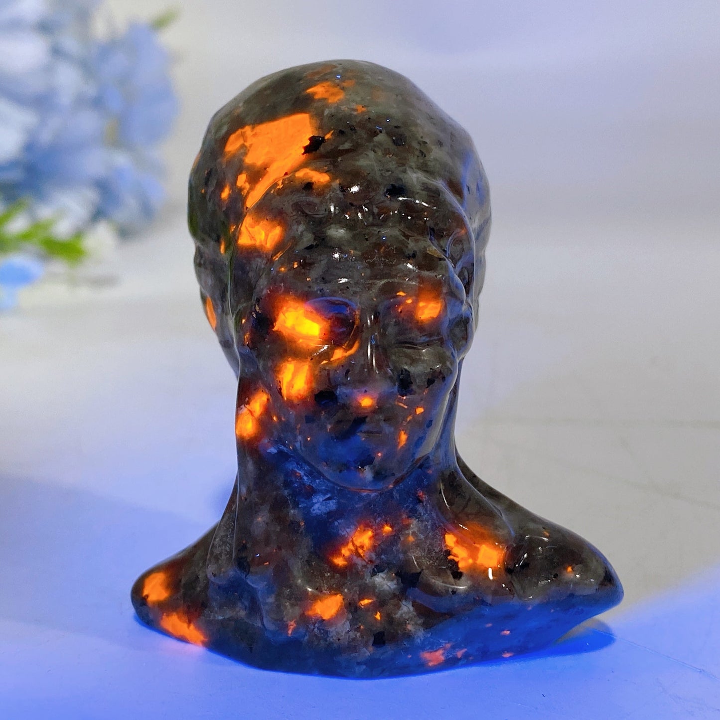 2.4" Crystal Indian Carving Crystal Healing Bulk Wholesale