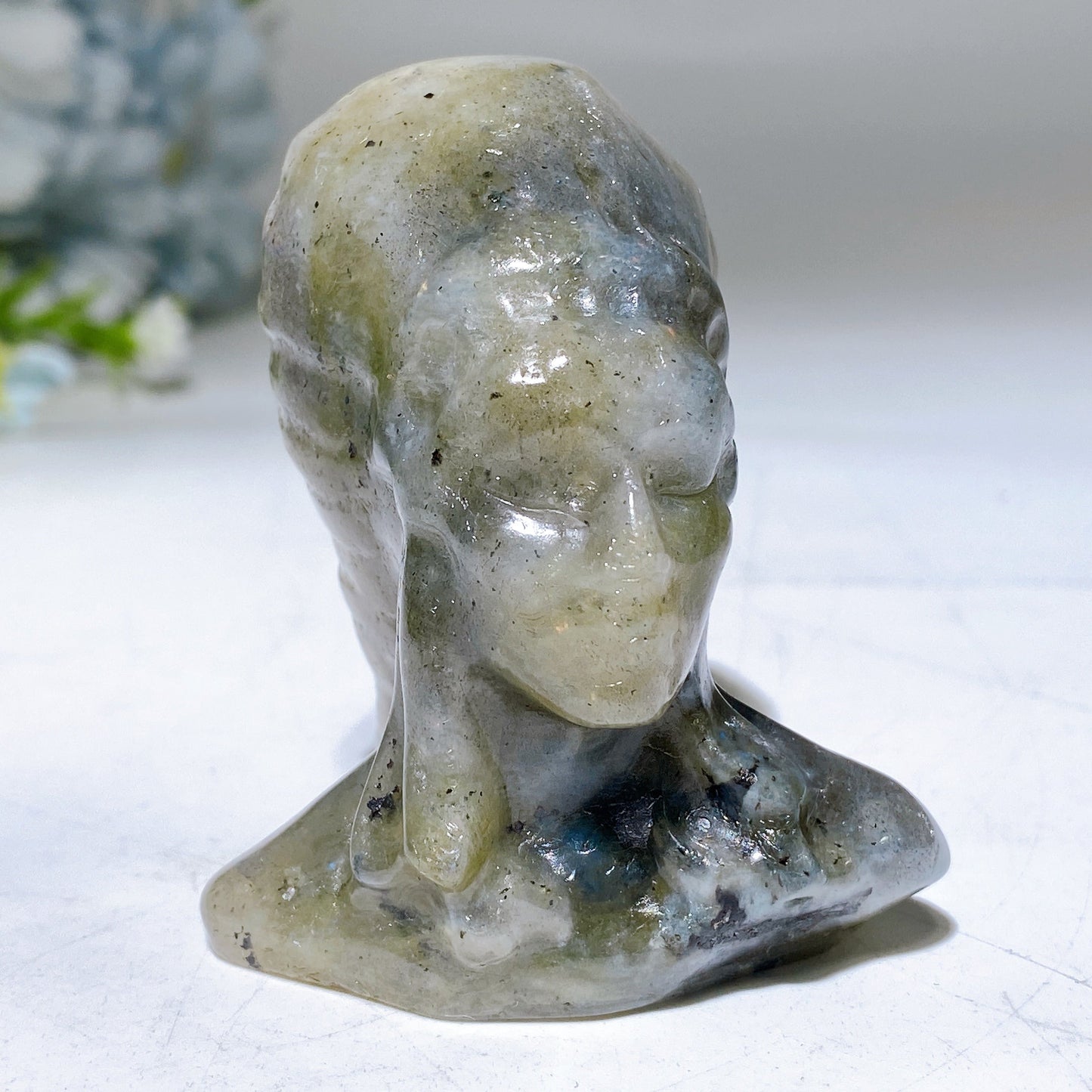 2.4" Crystal Indian Carving Crystal Healing Bulk Wholesale