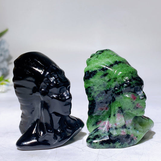 2.4" Crystal Indian Carving Crystal Healing Bulk Wholesale