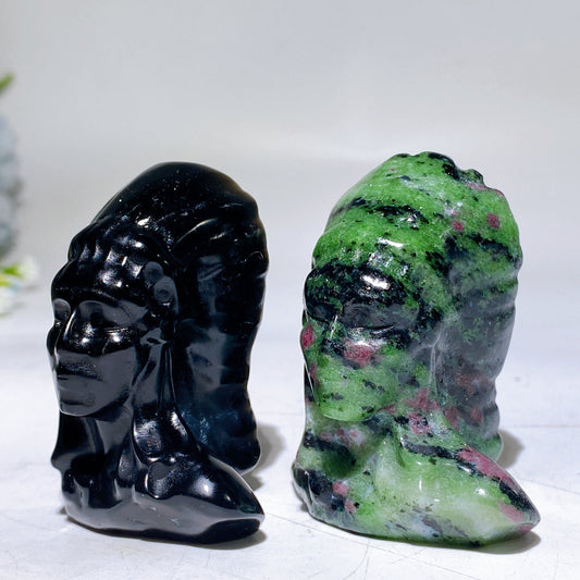 2.4" Crystal Indian Carving Crystal Healing Bulk Wholesale