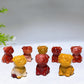 1.0" Natural Gemstone Mookite Dog Carving Crystal Healing Bulk Wholesale