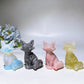 2.1"-2.3" Crystal Fox Carving Crystal Healing Bulk Wholesale