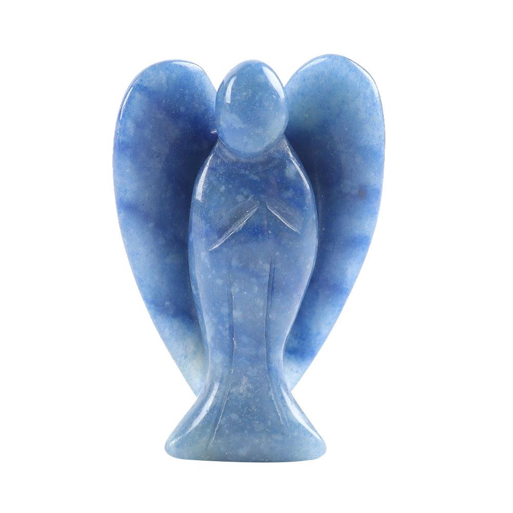 2" Crystal Carving Angel Model Bulk Best Crystal Wholesalers