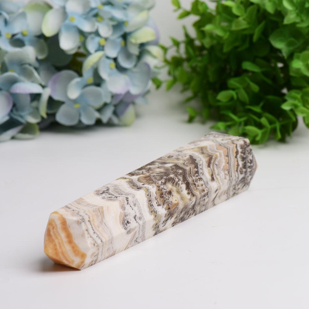 6.0"-8.0" Grass Calcite Crystal Tower Bulk Crystal wholesale suppliers