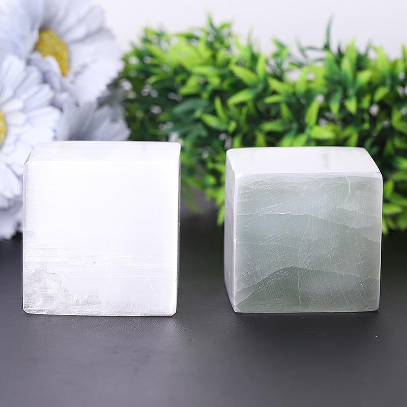 2.2" Selenite Cube Bulk Best Crystal Wholesalers