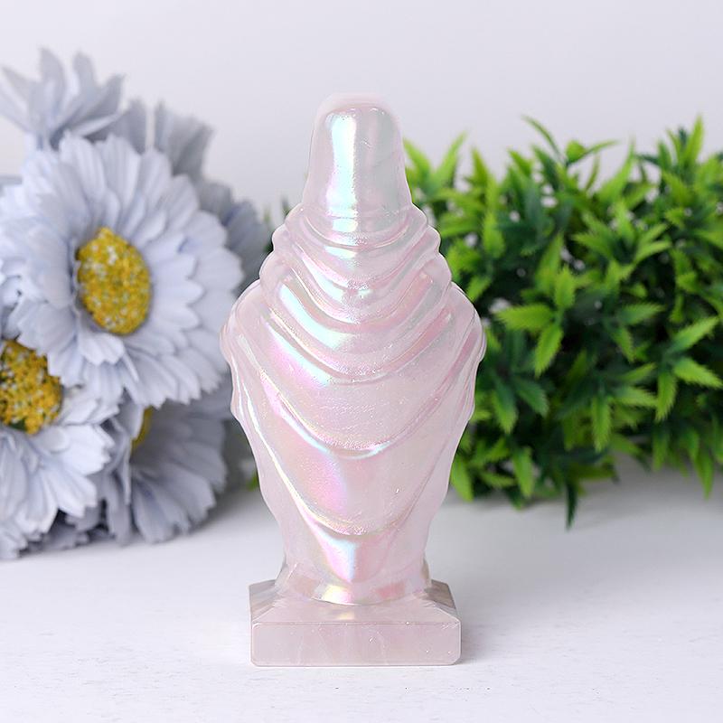 4.8" Aura Angel Sculpture Crystal Carvings Model Bulk Best Crystal Wholesalers