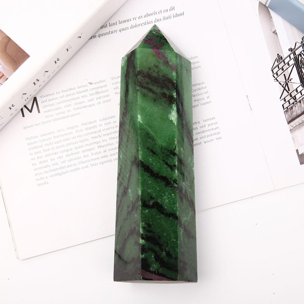 Ruby in Zoisite Towers Points Bulk 20cm Best Crystal Wholesalers