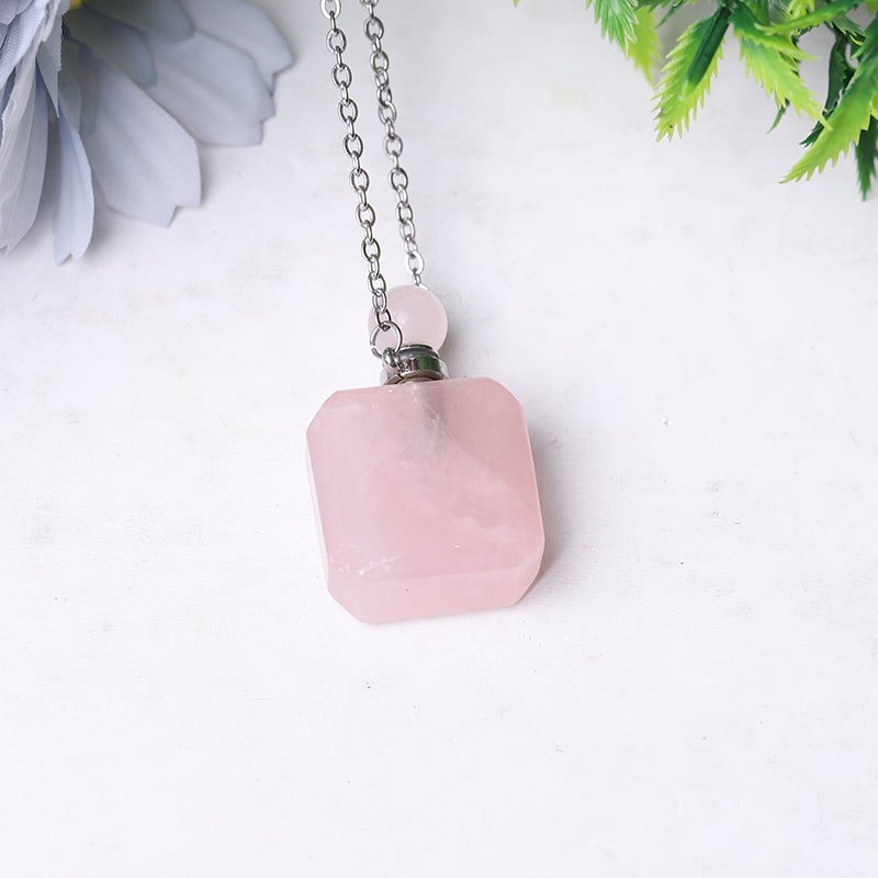 1.4" Empty Perfume Bottle Necklace DIY Best Crystal Wholesalers