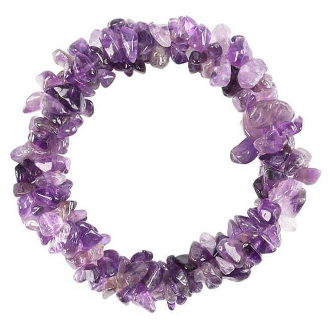 Amethyst Chips Bracelet Best Crystal Wholesalers