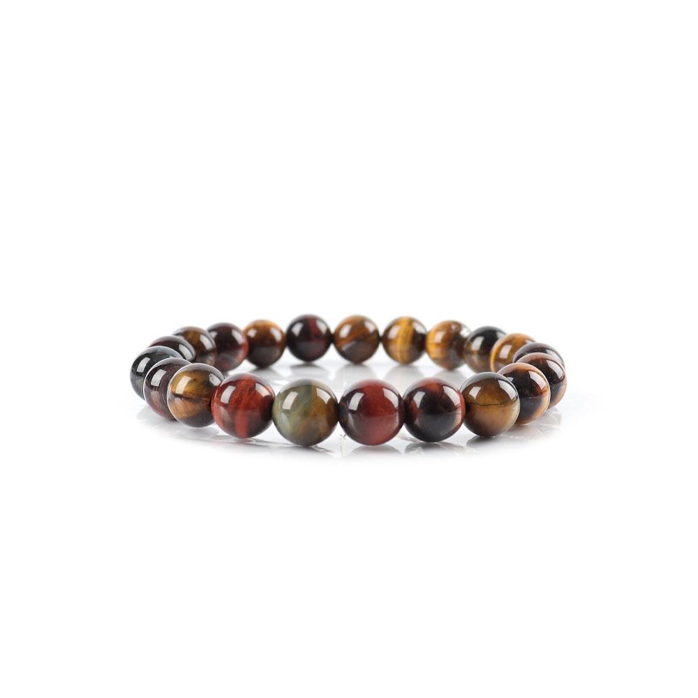 8mm Rainbow Tiger Eye Bracelet Best Crystal Wholesalers