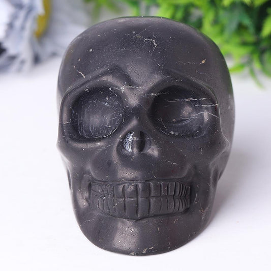 Shcungite Crystal Skull Carvings Best Crystal Wholesalers