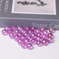 0.5-0.7'' High Quality Purple Aura Crystal Spheres Crystal Balls for Healing Best Crystal Wholesalers