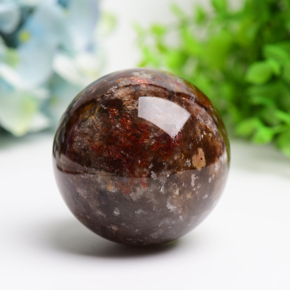 2.5"-4.0" Red Calcite Crystal Sphere Bulk WholoesaleBest Crystal Wholesalers