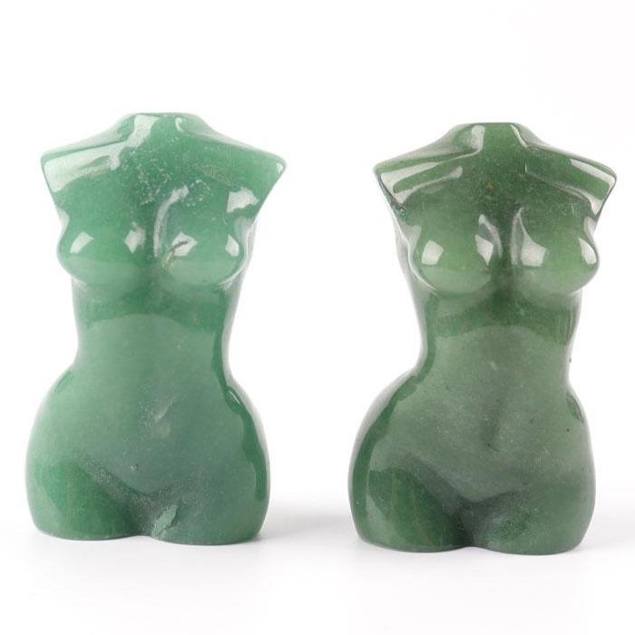 2.5" Aventurine Crystal Carving Model Figurine Best Crystal Wholesalers