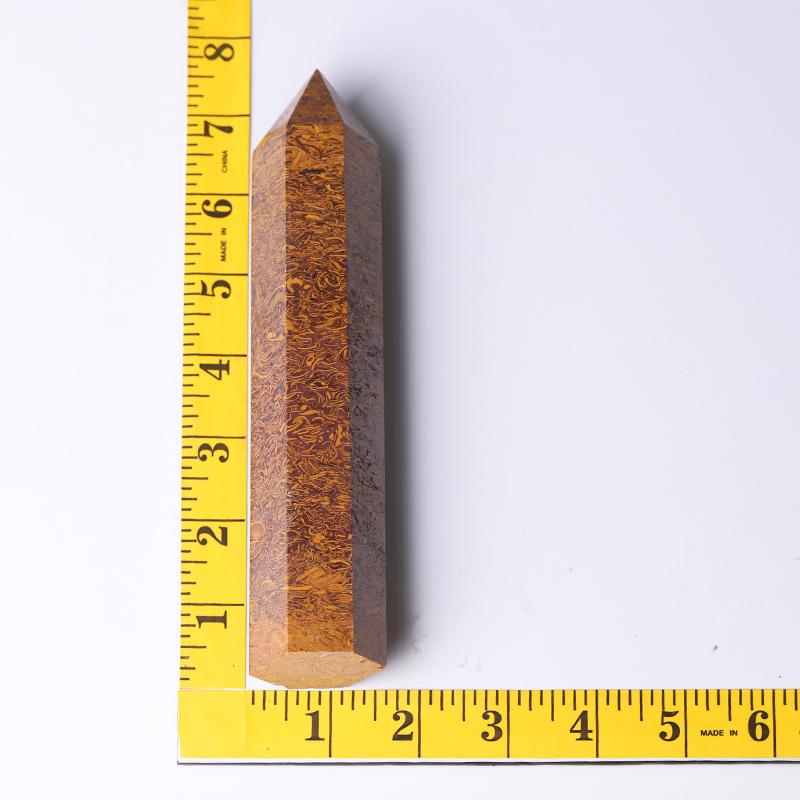 7.5'' High Quality Calligraphy Jasper Towers Points Bulk for Healing Best Crystal Wholesalers