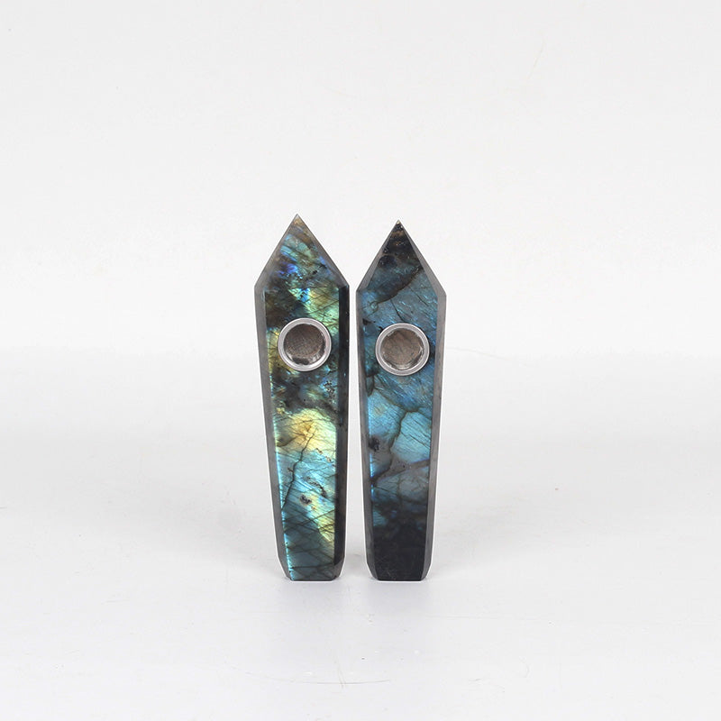 Labradorite Smoking Pipe wholesale support mixed customization