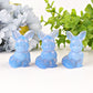 1.95" Blue Opalite Pokemon Evee Crystal Carvings Best Crystal Wholesalers