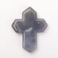 Hand Carved Druzy Agate Cross