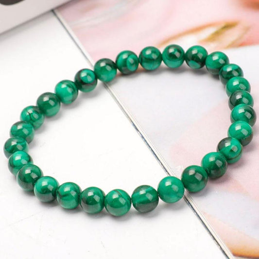 7mm Malachite Bracelet Best Crystal Wholesalers