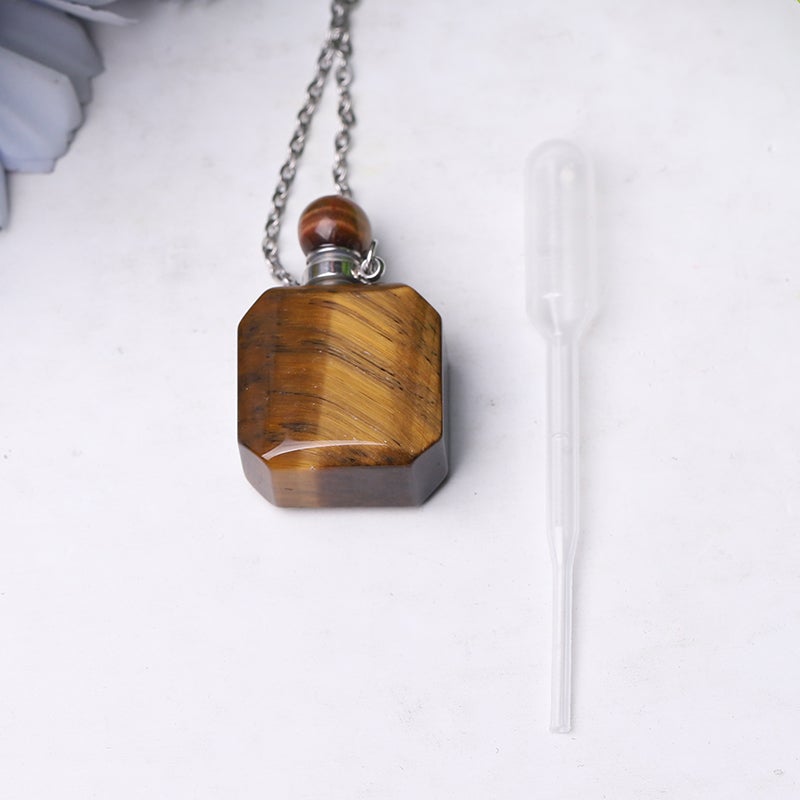 1.4" Empty Perfume Bottle Necklace DIY Best Crystal Wholesalers