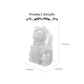 2" Opalite Crystal Carving Lucky Cat Animal Bulk Best Crystal Wholesalers