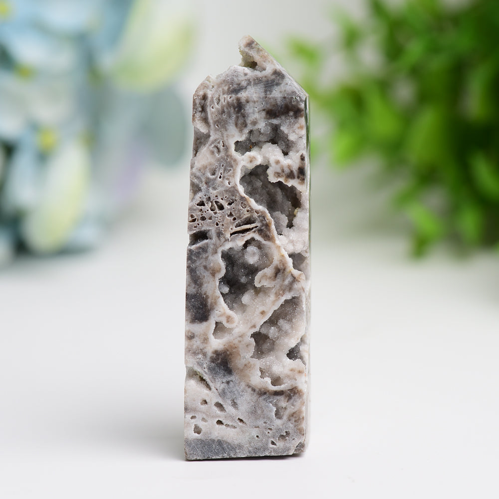 2.5"-4.0" Druzy Zinc Crystal Tower Bulk Crystal wholesale suppliers