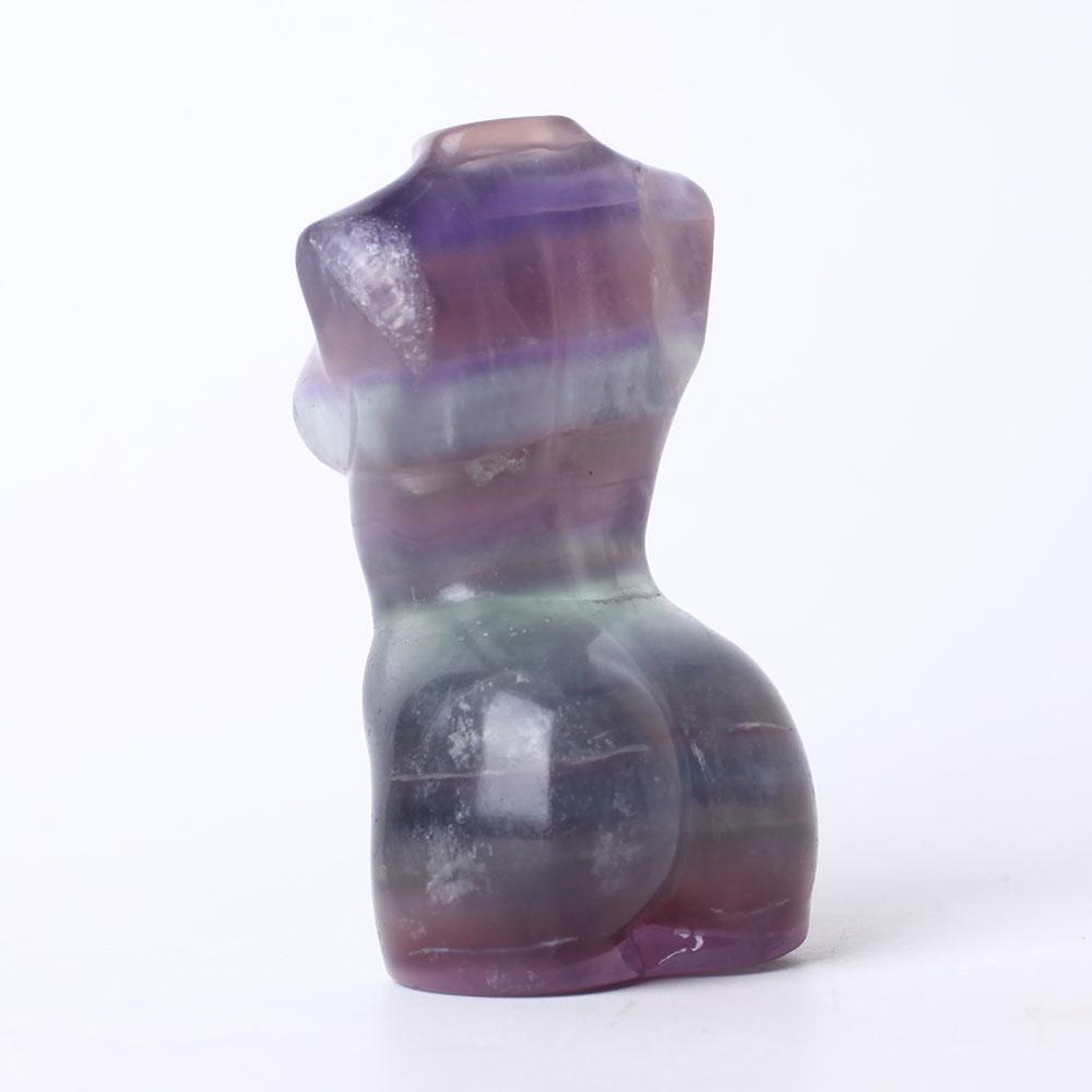 Fluorite Woman Body Figurine Crystal Carvings Best Crystal Wholesalers