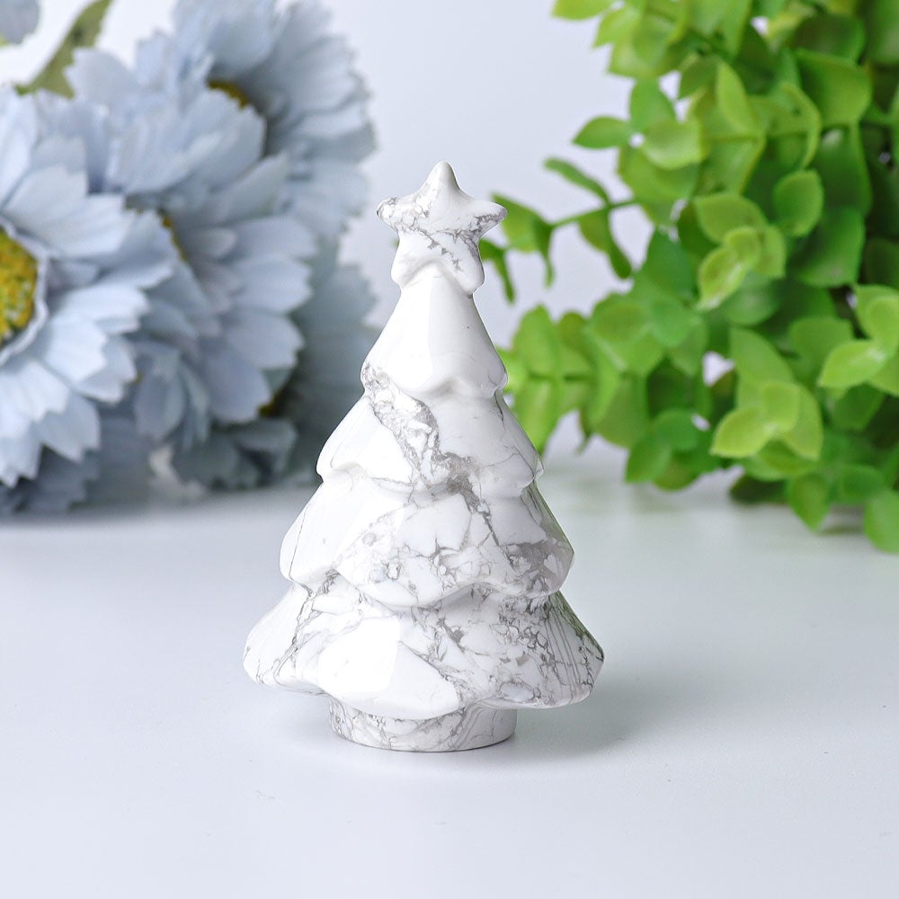 2"-2.5" Christmas Tree Crystal Carvings Plants Bulk Best Crystal Wholesalers