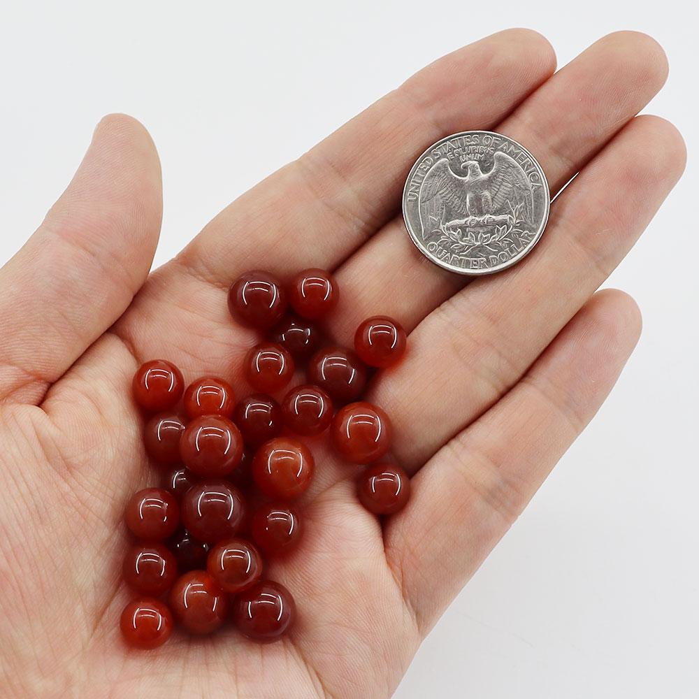 10mm No hole/Undrilled 30pcs Natural Crystal Beads Stone Gemstone Round Loose Energy Healing Beads Best Crystal Wholesalers