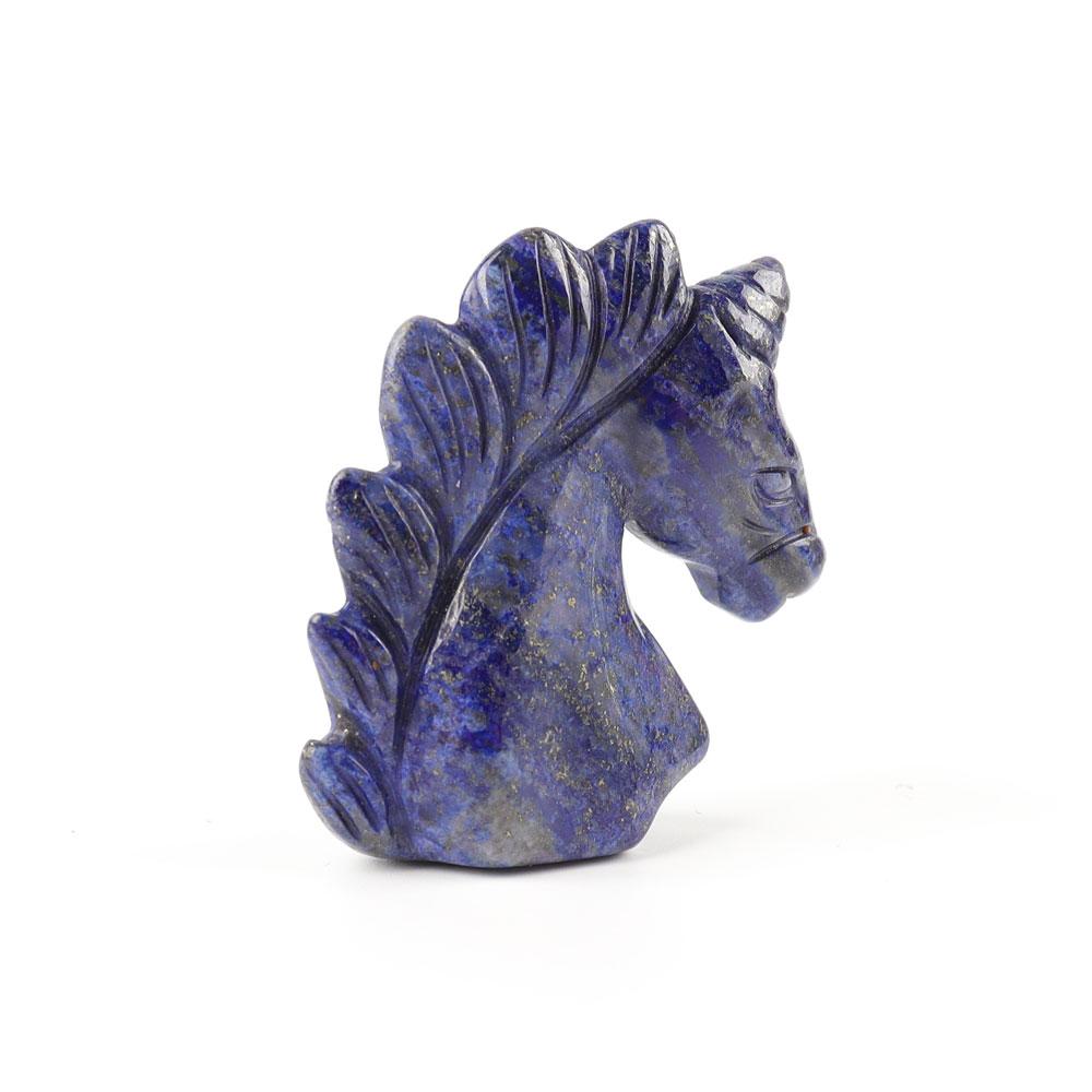 2" Lapis Crystal Carving Unicorn Animal Bulk Best Crystal Wholesalers