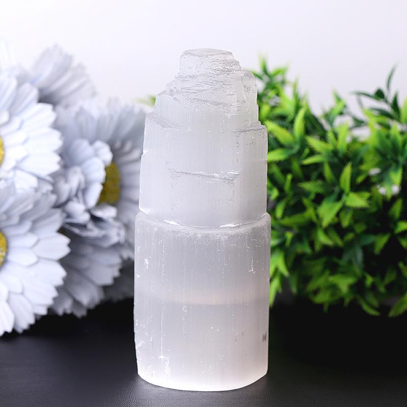 5" Selenite Towers Points Bulk Best Crystal Wholesalers